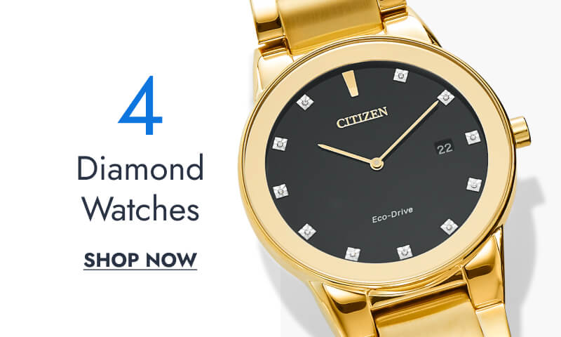 4. Diamond Watches. Click here to Shop Now