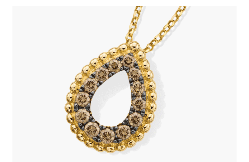 GIF showcasing beautiful Gold and Diamond Earrings, Rings and a Necklace