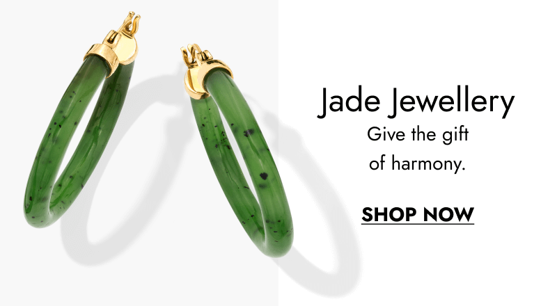 Jade Jewellery. Give the gift of harmony. Click here to Shop Now