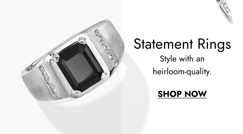 Statement Rings. Style with an heriloom quality. Click here to Shop Now