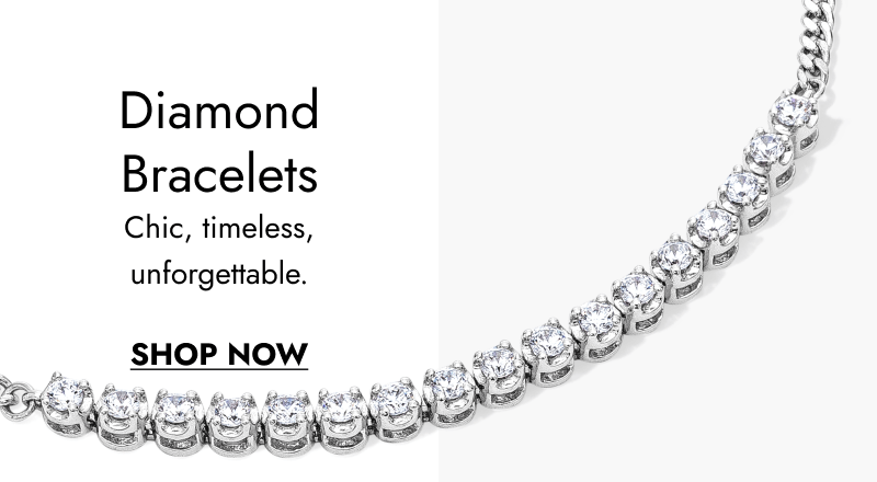 Diamond Bracelets. Chic, timeless and unforgettable. Click here to Shop Now