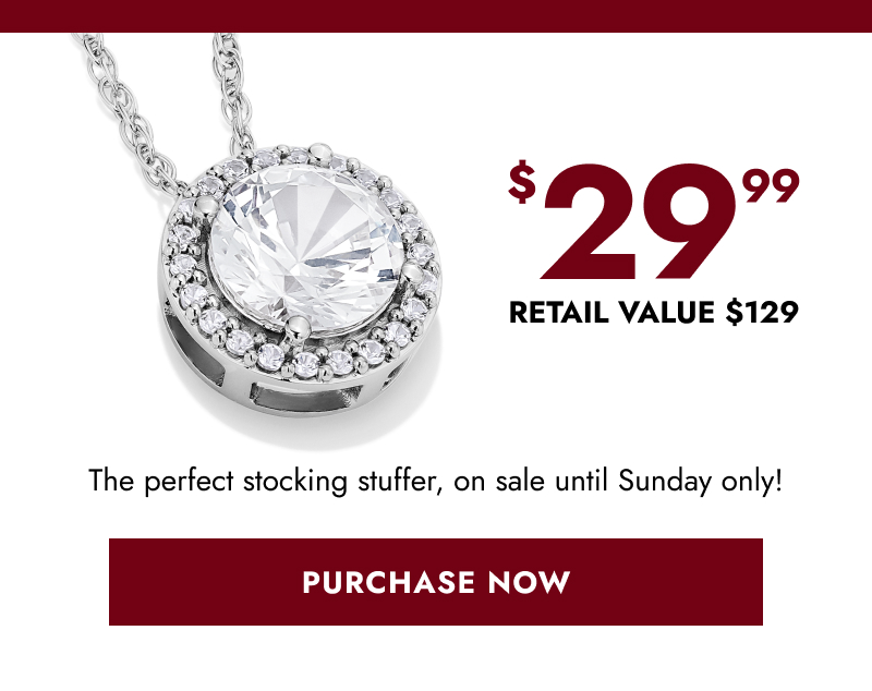 $29.99 RETAIL VALUE $129. The perfect stocking stuffer. Click to PURCHASE NOW.
