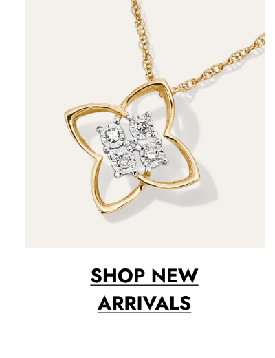 Gold butterfly-shaped diamond pendant necklace. Click to shop new arrivals.