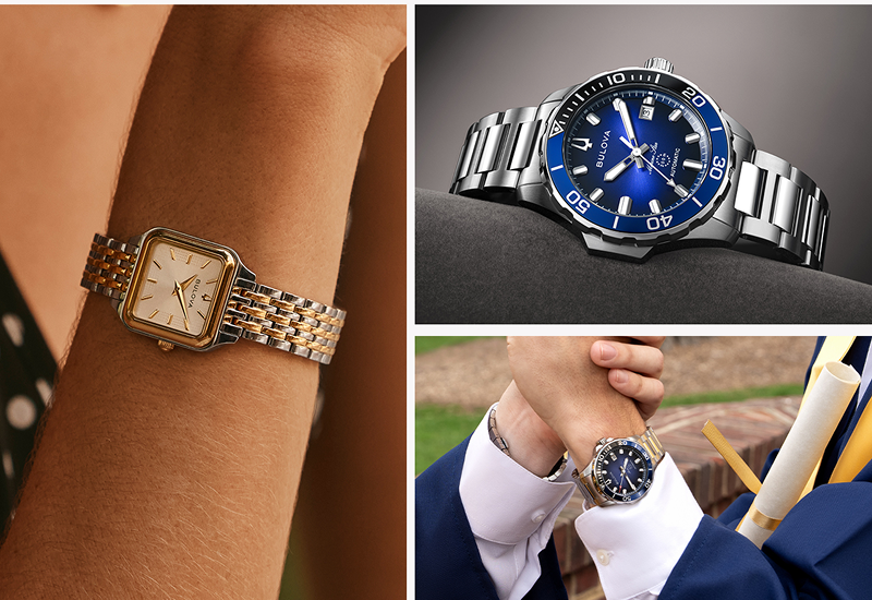 A collection of women’s and men’s watches 