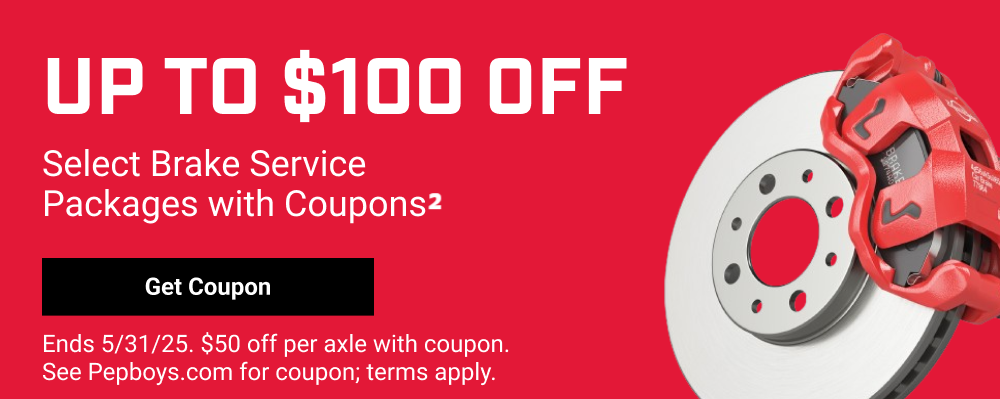 UP TO $100 OFF(2)