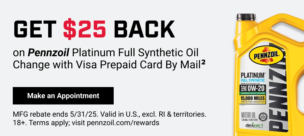 GET $25 BACK(2)