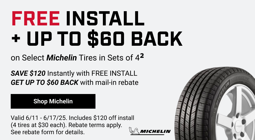 FREE INSTALL + UP TO $60 BACK(2)