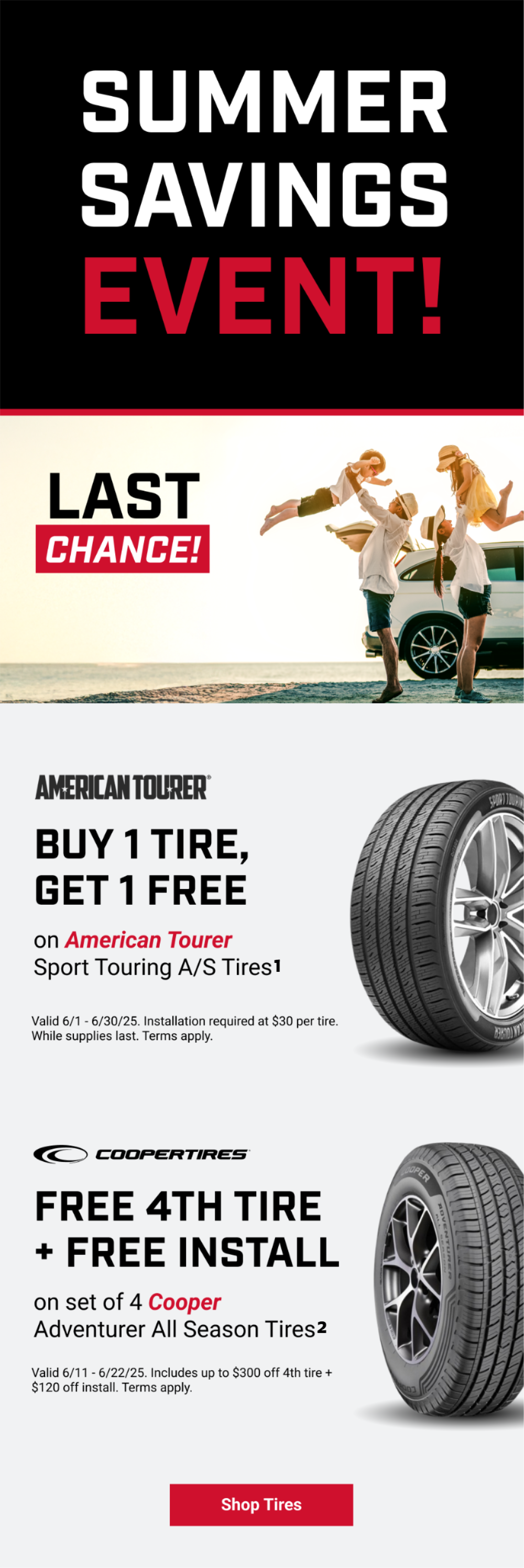 SUMMER SAVINGS EVENT!
