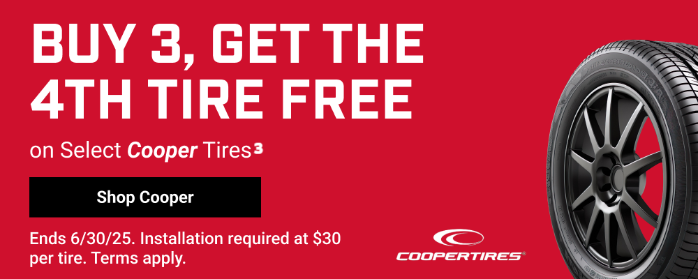 BUY 3, GET THE 4TH TIRE FREE(3)