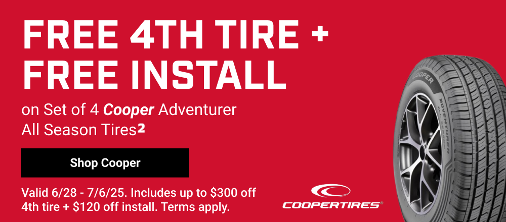 FREE 4TH TIRE + FREE INSTALL(2)