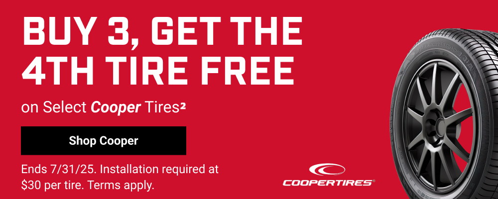 BUY 3, GET THE 4TH TIRE FREE(2)