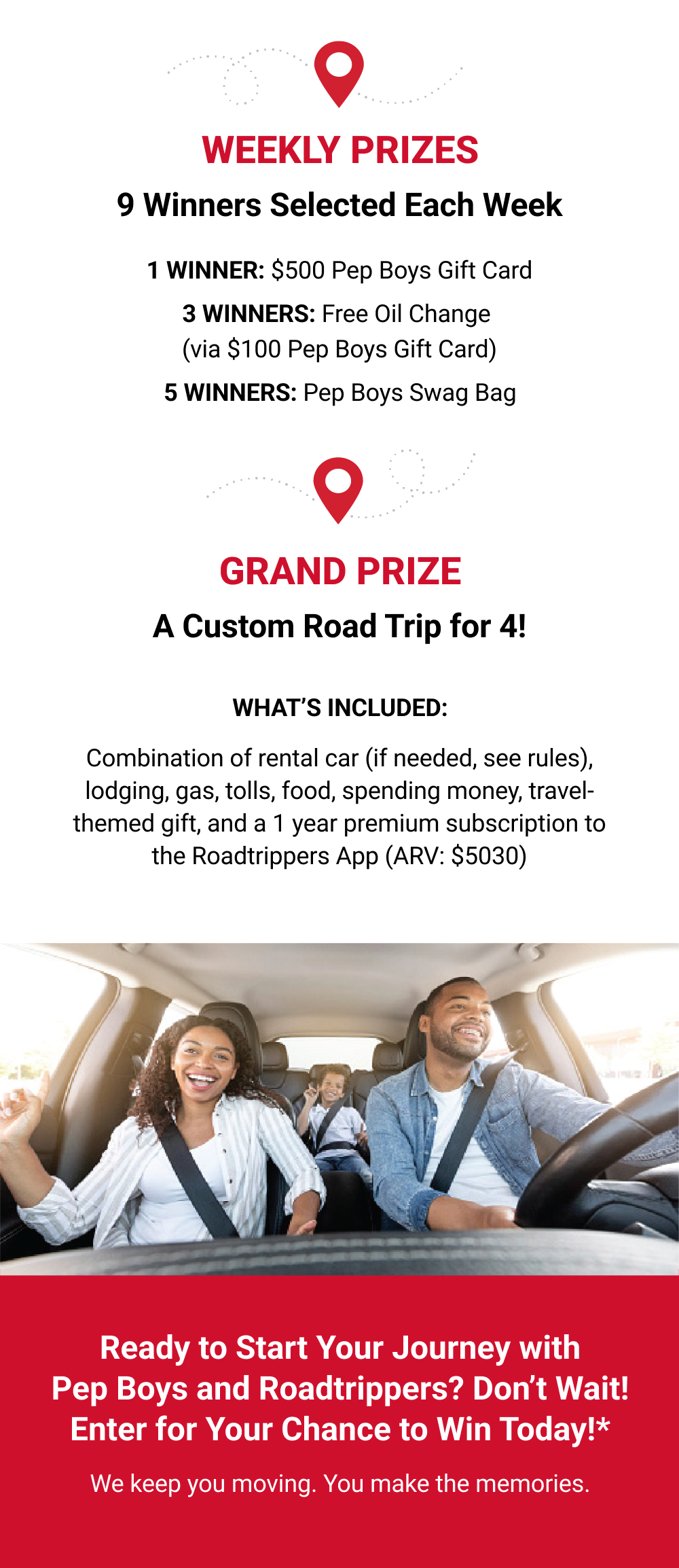 WEEKLY PRIZES