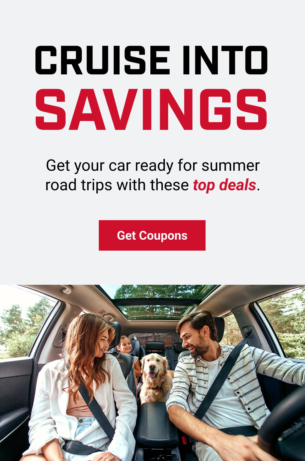 CRUISE INTO SAVINGS