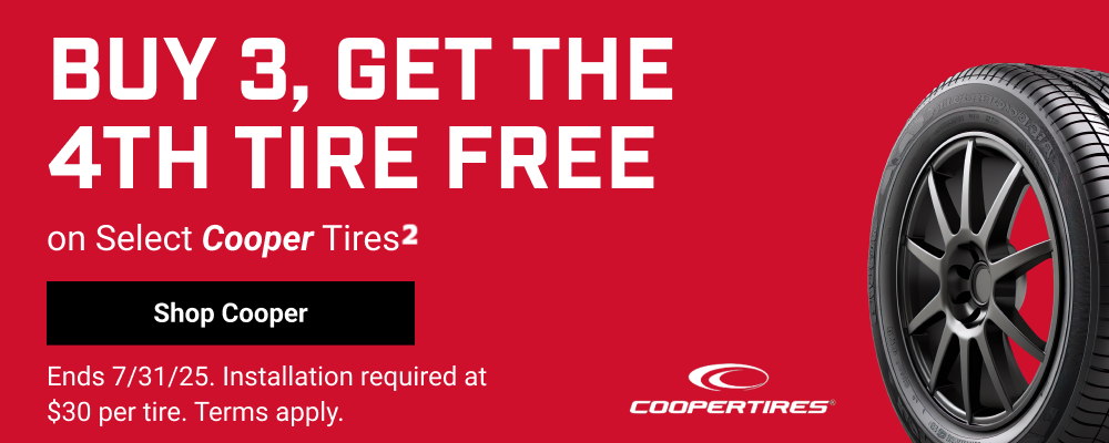 BUY 3, GET THE 4TH TIRE FREE(2)