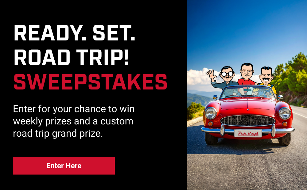 READY. SET. ROAD TRIP! SWEEPSTAKES