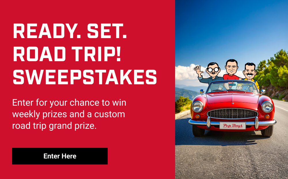 READY. SET. ROAD TRIP! SWEEPSTAKES