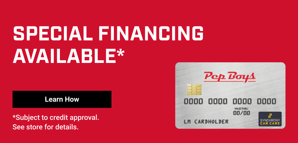SPECIAL FINANCING AVAILABLE*
