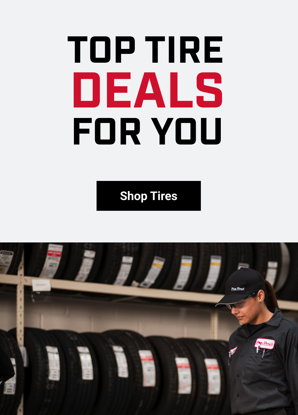 TOP TIRE DEALS FOR YOU