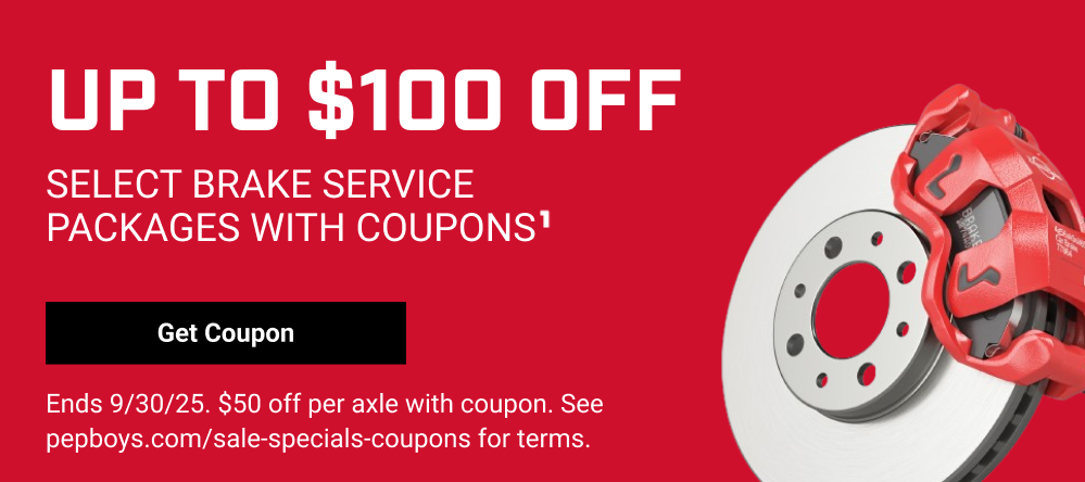 UP TO $100 OFF(1)