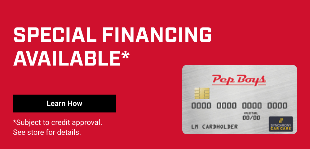 SPECIAL FINANCING AVAILABLE*