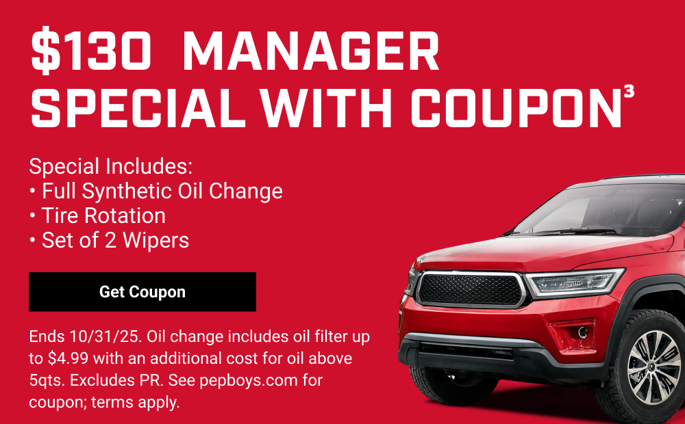 $130 MANAGER SPECIAL WITH COUPON(3)