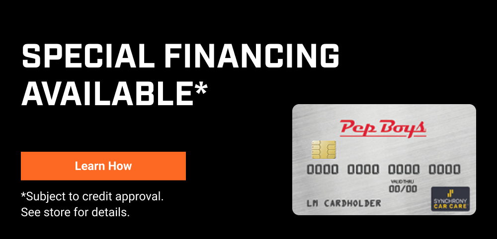 SPECIAL FINANCING AVAILABLE*