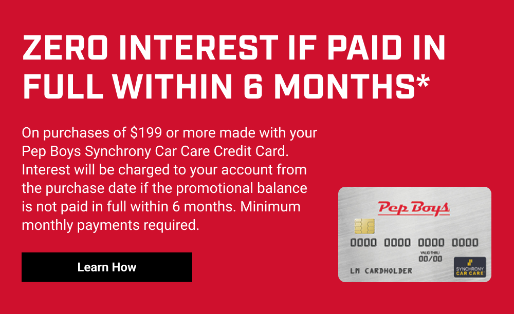 ZERO INTEREST IF PAID IN FULL WITHIN 6 MONTHS*