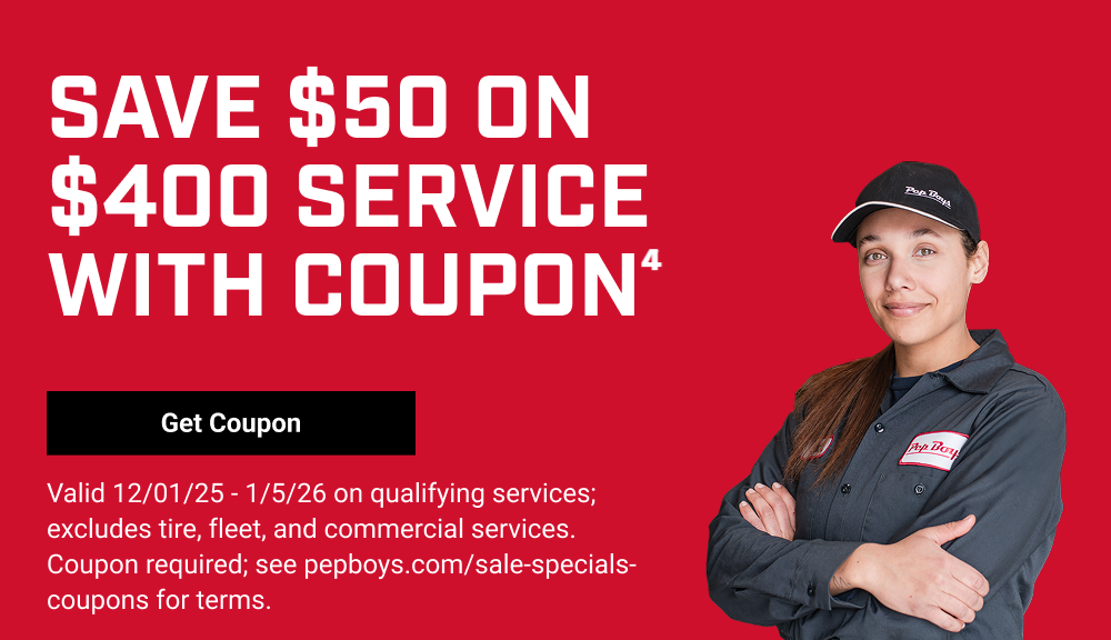 SAVE $50 ON $400 SERVICE WITH COUPON(4)