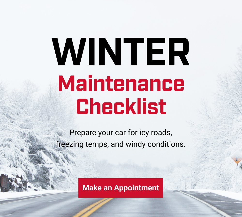 WINTER Maintenance Checklist