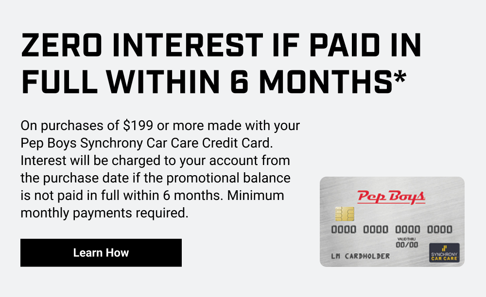 ZERO INTEREST IF PAID IN FULL WITHIN 6 MONTHS