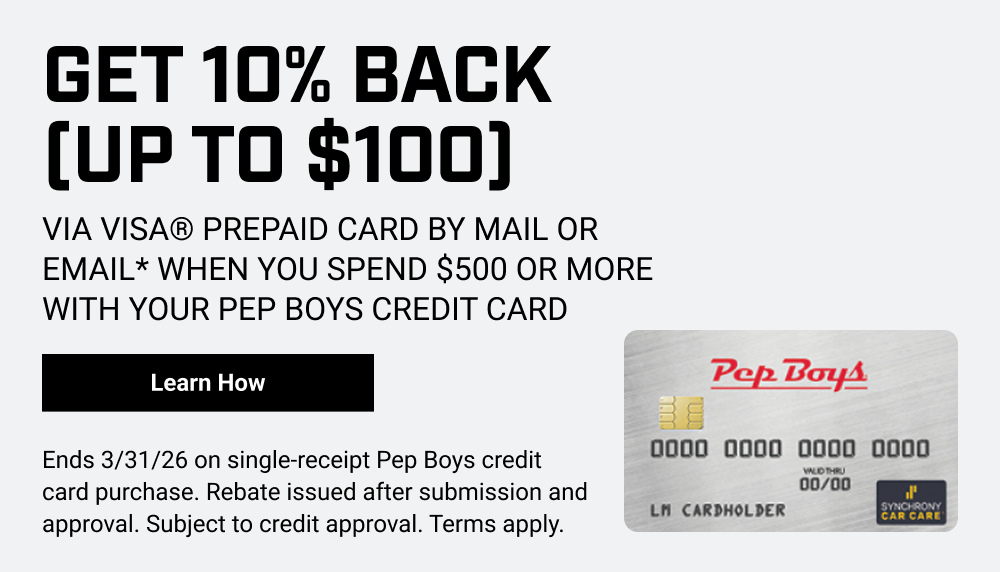 GET 10% BACK [UP TO $100]*