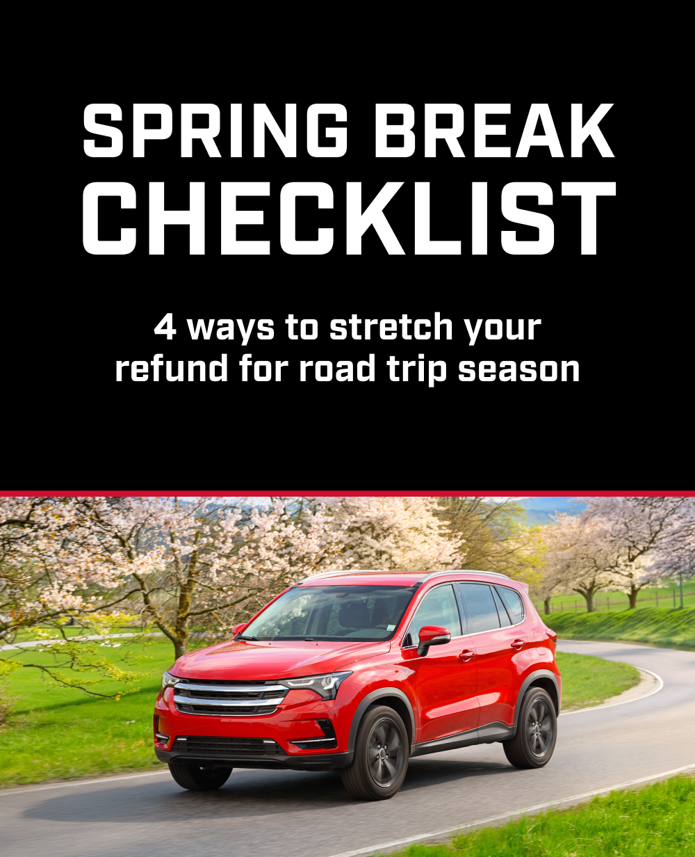 SPRING BREAK CHECKLIST