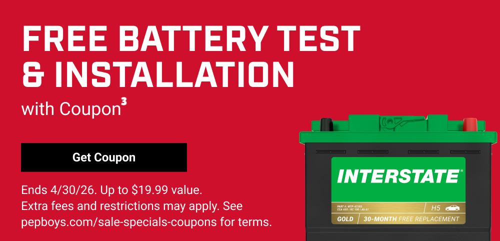 FREE BATTERY TEST & INSTALLATION WITH COUPON(3)