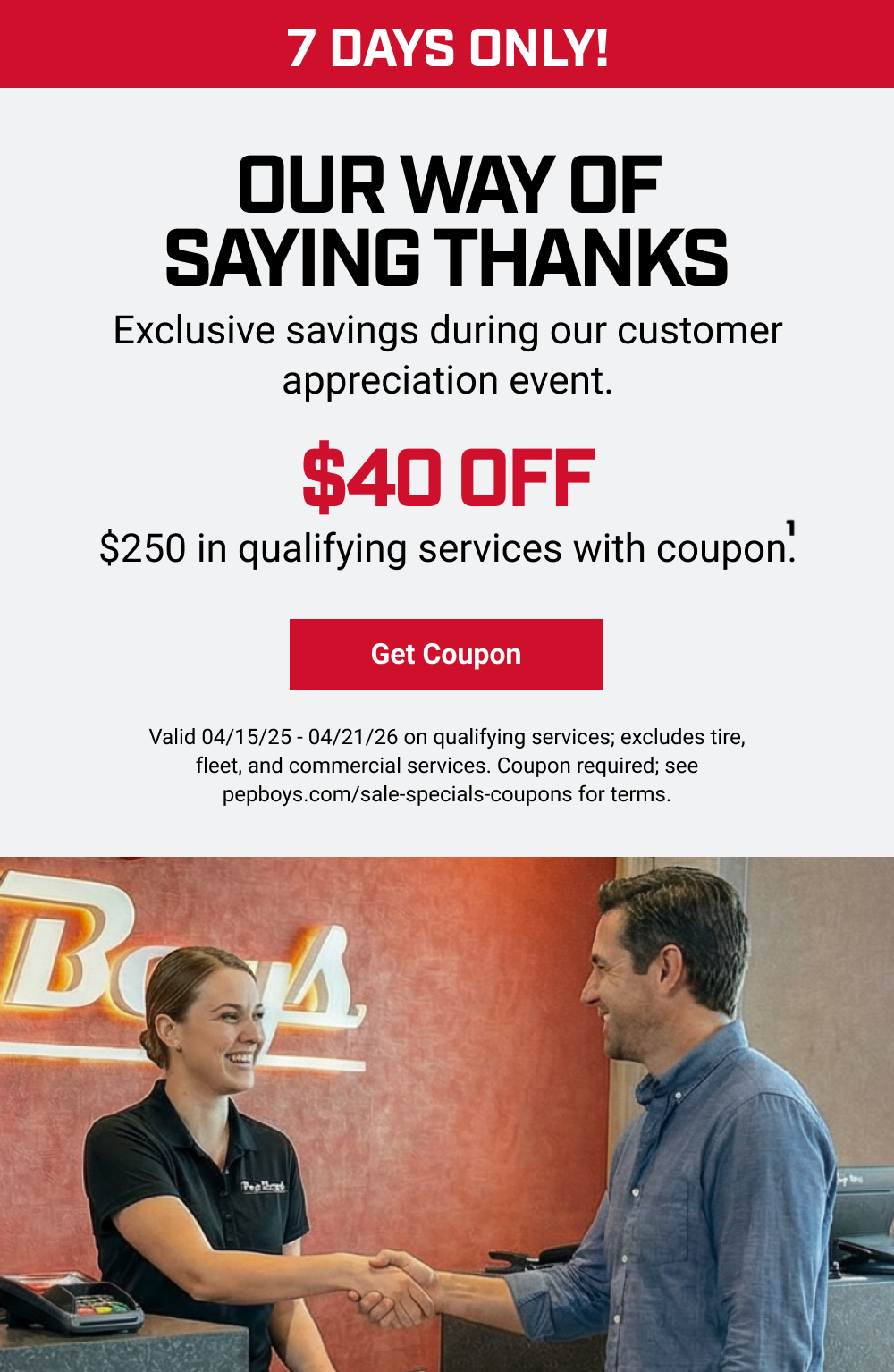 OUR WAY OF SAYING THANKS(1)