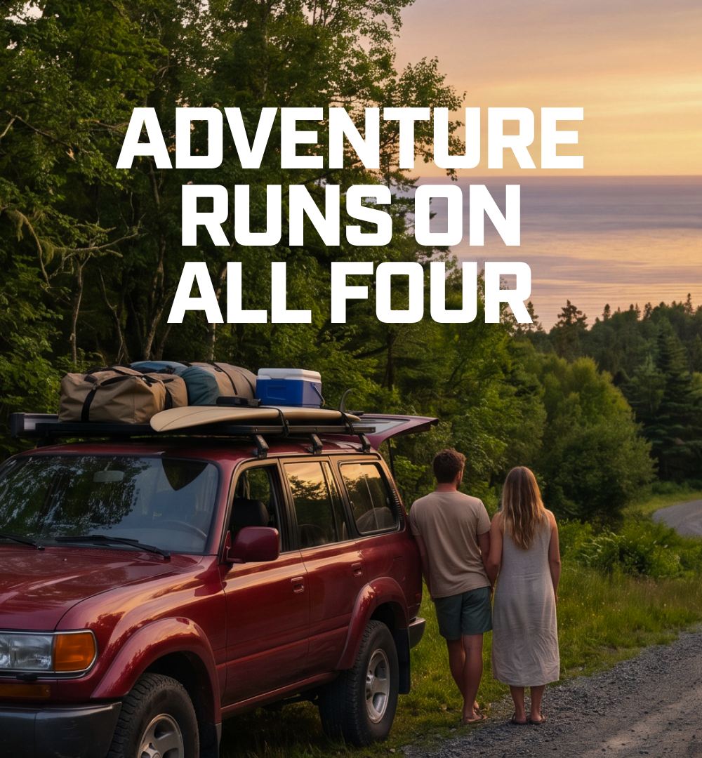 ADVENTURE RUNS ON ALL FOUR