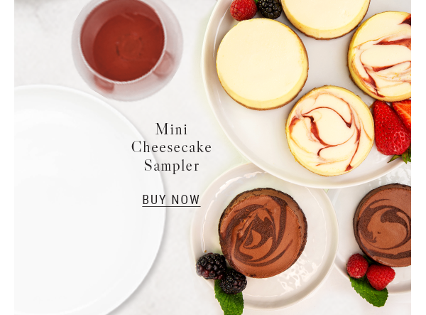 Mini Cheesecakes Sampler