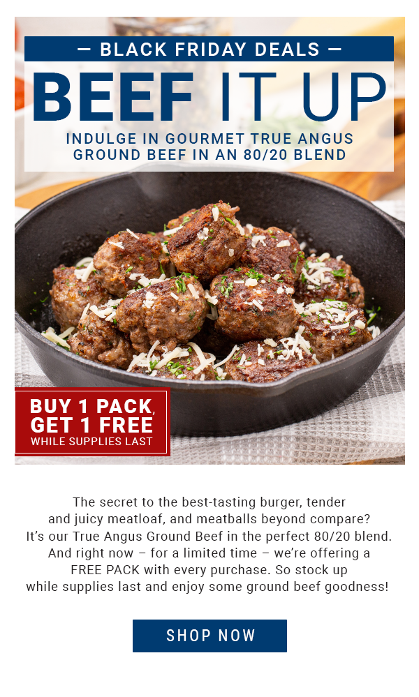 BOGO Ground Beef