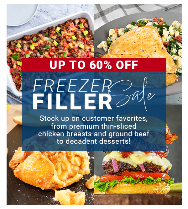 Our Freezer Filler Sale is here