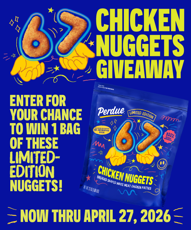 67 Chicken Nuggets Giveaway