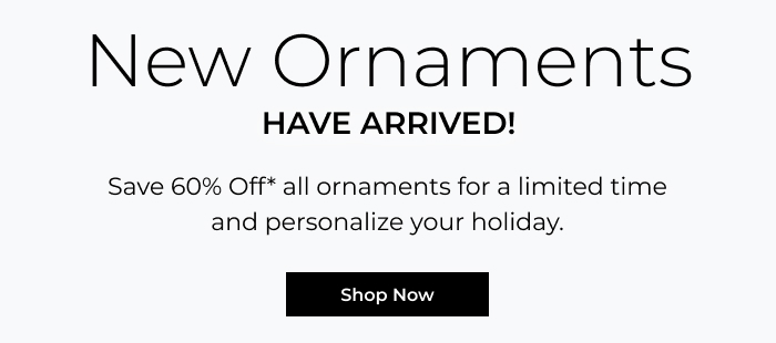60% Off Ornaments - The Best Personalized Gift
