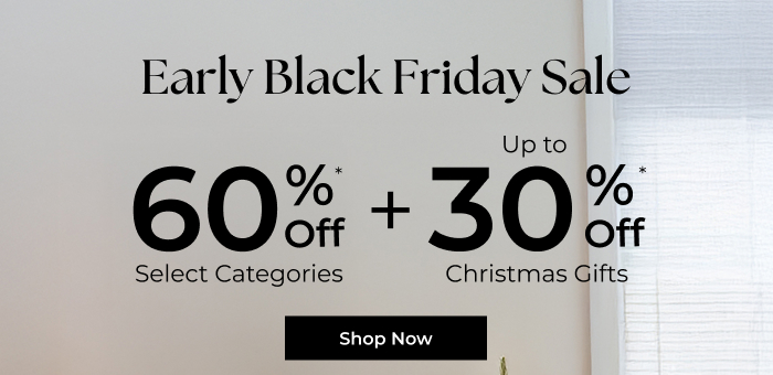 Shop Black Friday Early! Exclusive Free Shipping For Subscribers