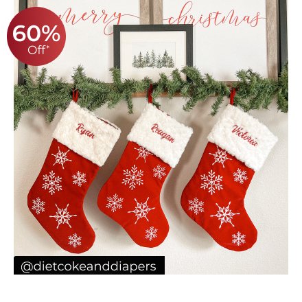 Winter Wonderland Christmas Stocking