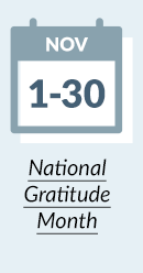 National Gratitude Month