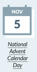 National Advent Calendar Day