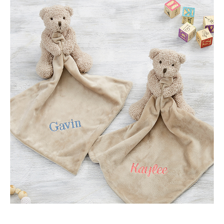 Teddy Bear Baby Lovey