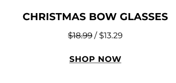 Christmas Bow Glasses