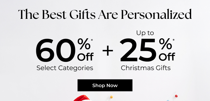 Make Your Next Gift Personalized | 60% Off This Week