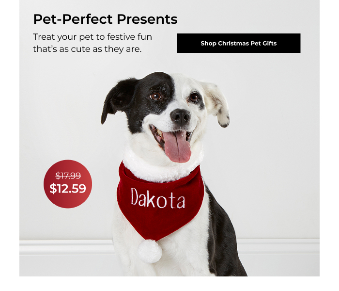 Shop Christmas Pet Gifts