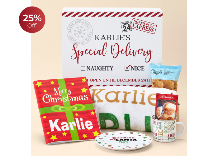Special Delivery Christmas Gift Set