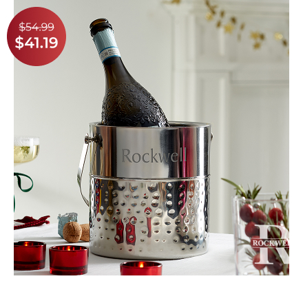 Personalized Ice Buckets & Chillers